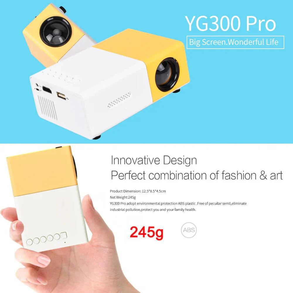 YG300 Mini Projector